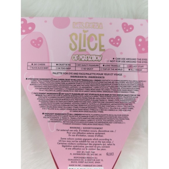 P Louise Babe, You're a Slice of Perfection Face & Eye Palette‎ BNIB - Picture 8 of 9